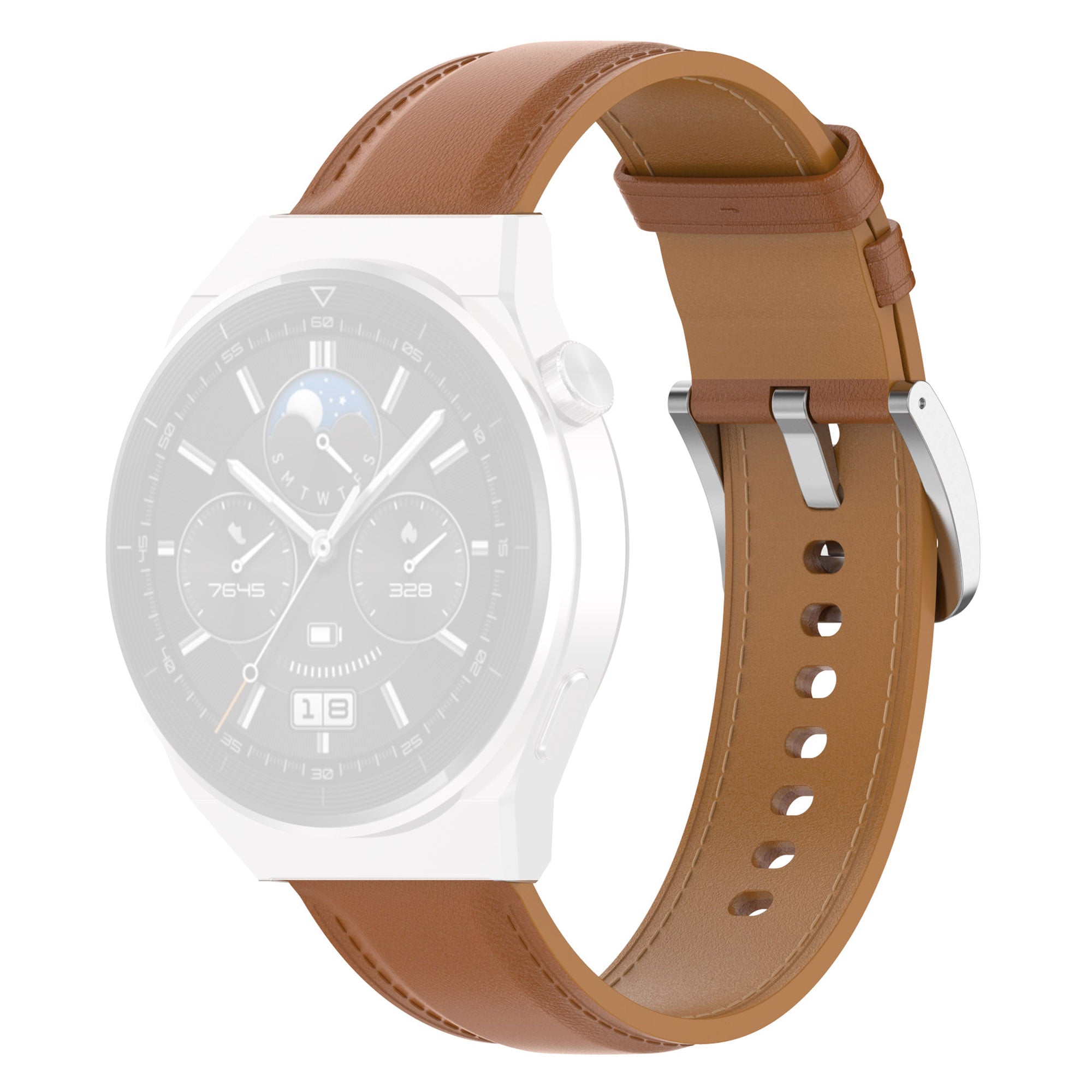 For Samsung Galaxy Watch6 40mm 44mm Watch6 Classic 43mm 47mm Watch 5 40mm 44mm 5 Pro 45mm Watch4 40mm 44mm Genuine Leather Smart Watch Band Wrist Strap For Samsung Galaxy Watch6 40mm 44mm Watch6 Classic 43mm 47mm Watch 5 40mm 44mm 5 Pro 45mm Watch4 40mm 44mm Genuine Leather Smart Watch Band Wrist Strap